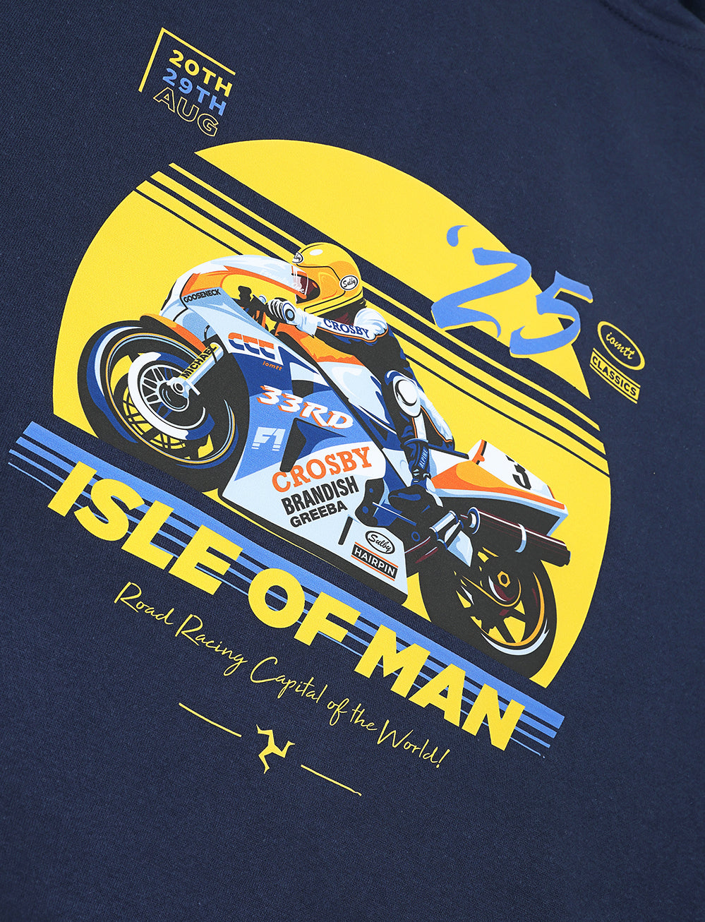 Classic TT Races Hoodie - Navy